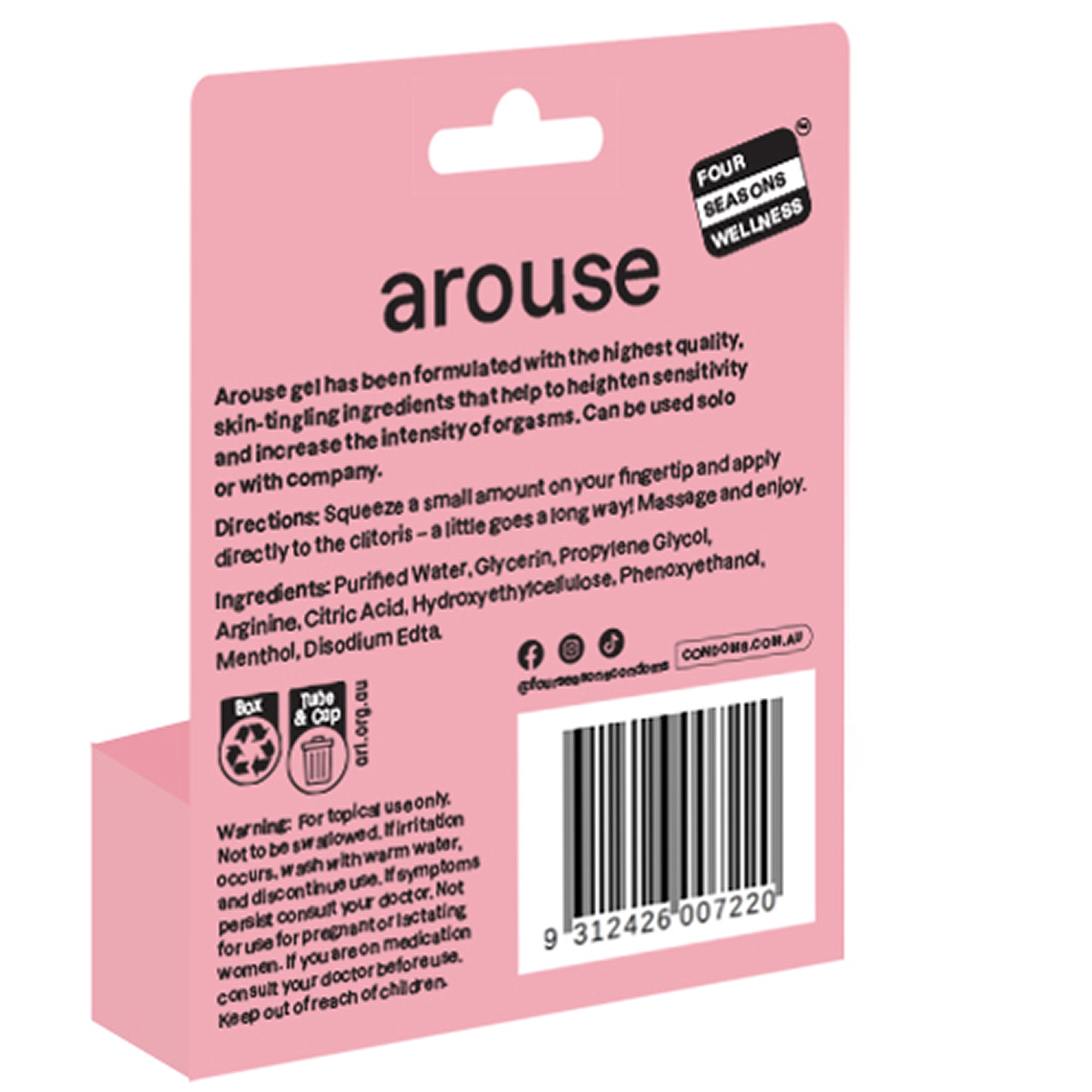 Lubricants & Gels Four Seasons Condoms Lubricants & Gels Four Seasons Condoms