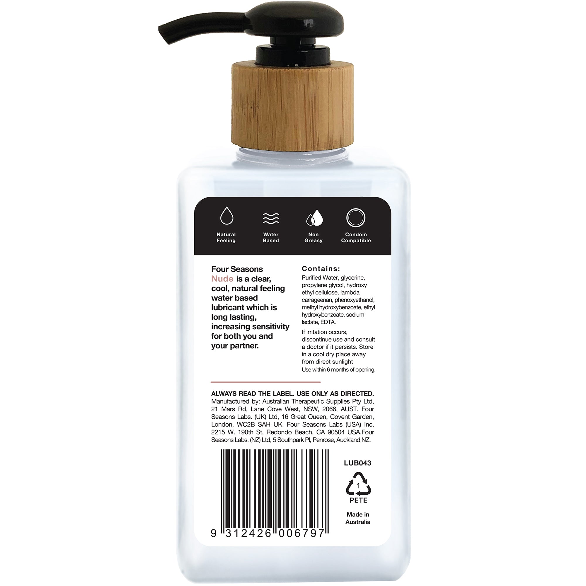 Nude Lubricant 200ml