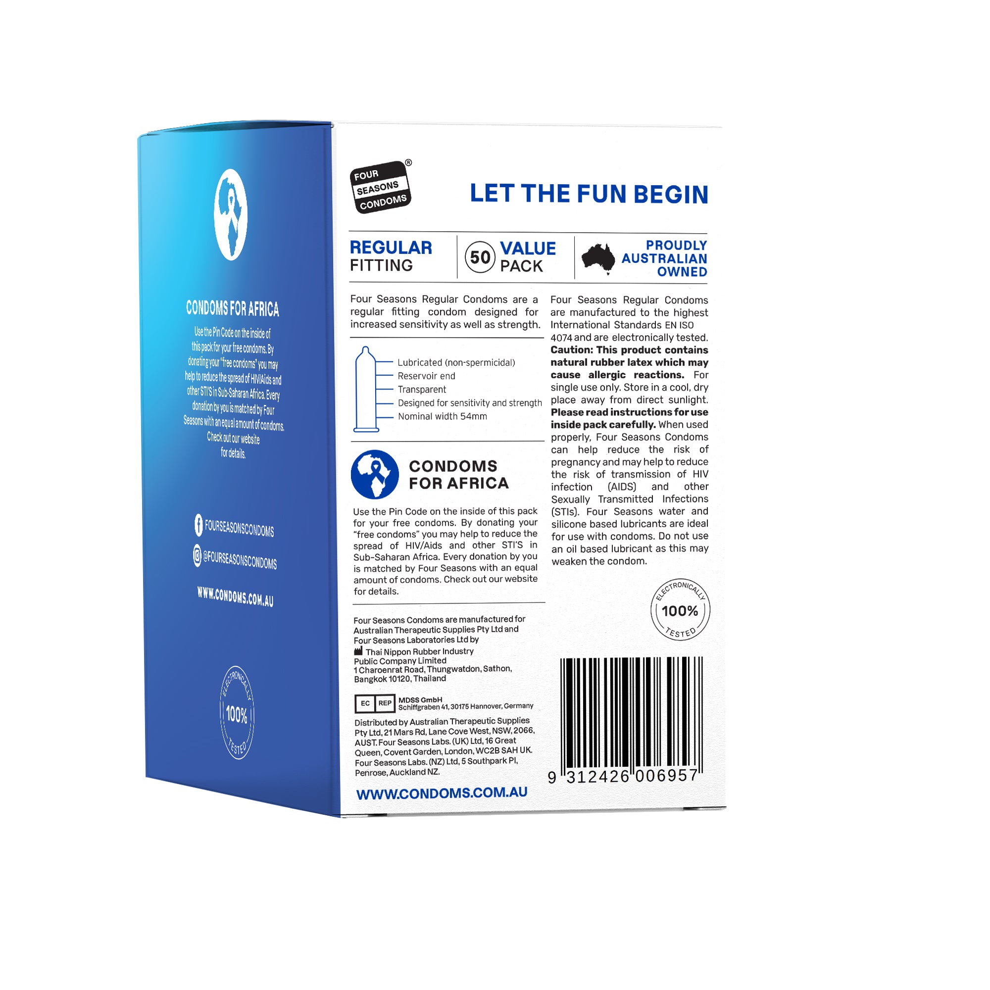 Regular Fitting 50 pack