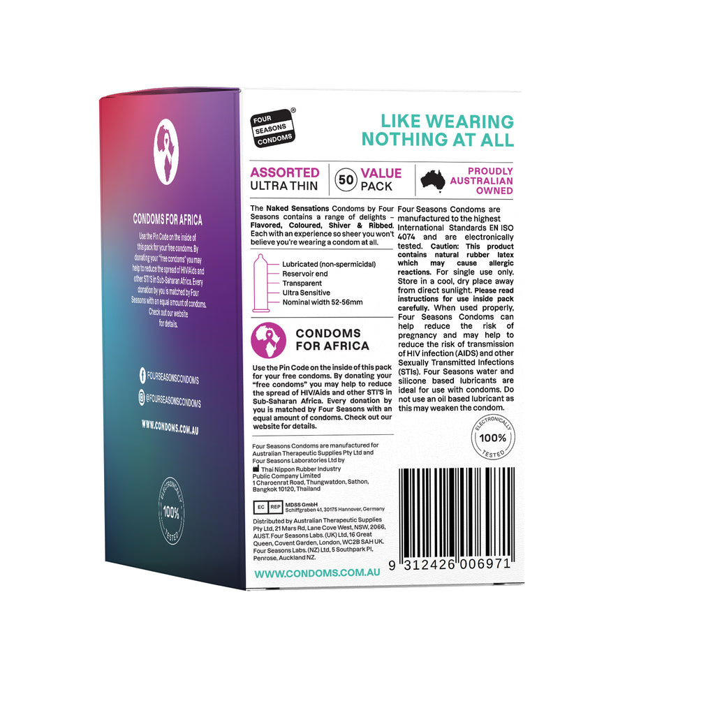 Naked Sensations 50 pack