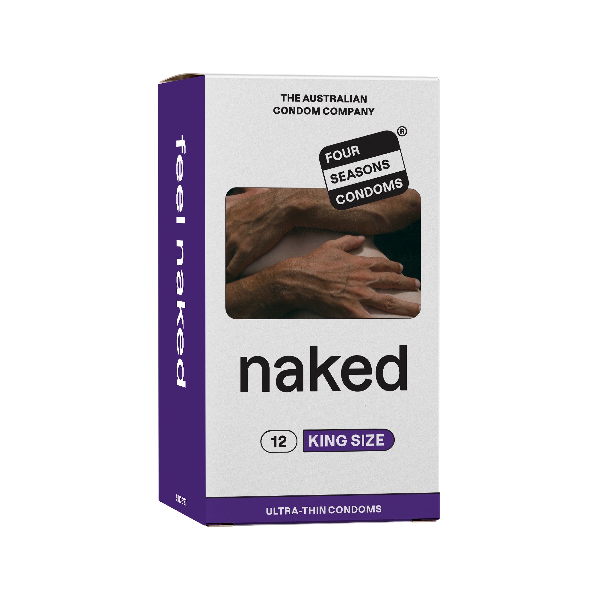Four Seasons Naked King Size Condoms 12pk