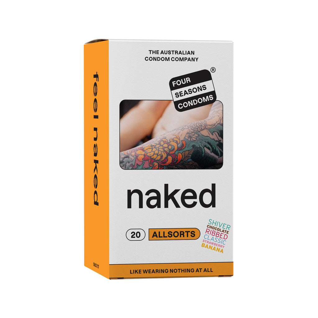 Four Seasons Naked Allsorts Condoms 20pk