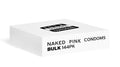 Four Seasons NAKED Pink Condoms 144pk