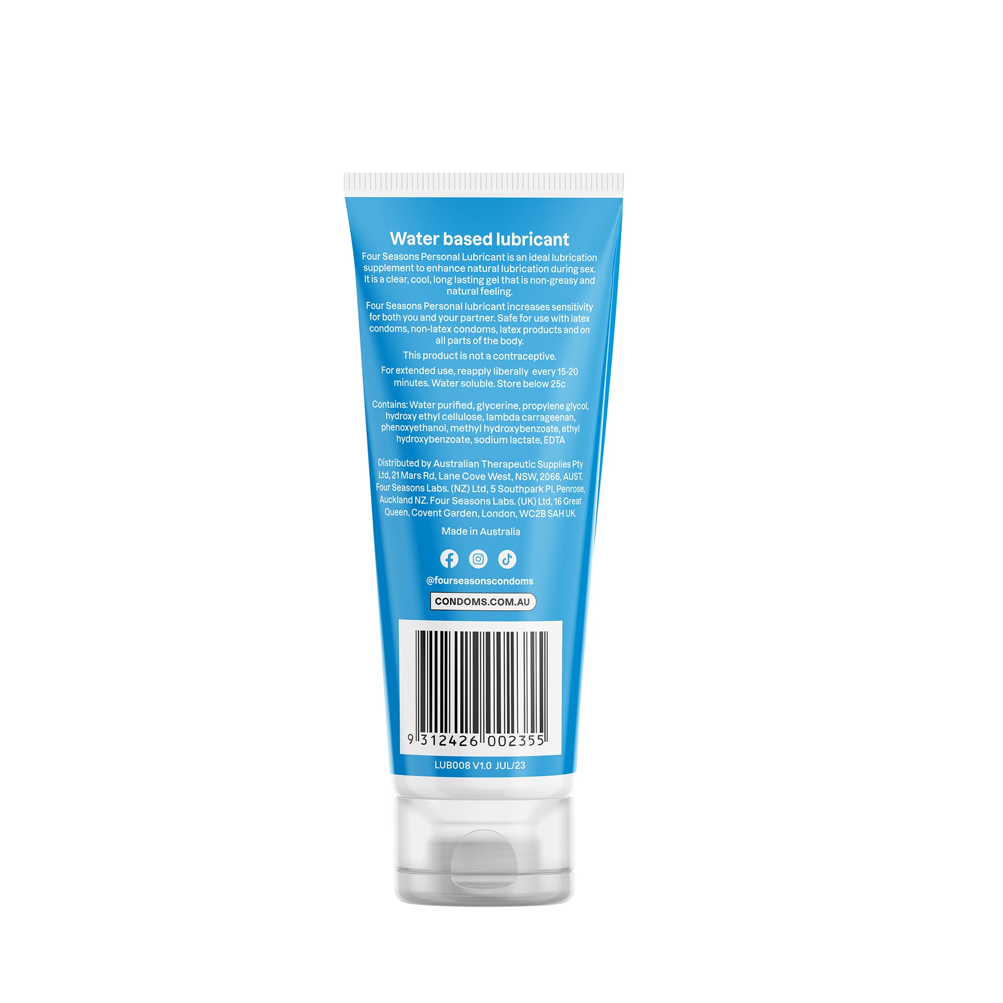 Lubricants & Gels Four Seasons Condoms Lubricants & Gels Four Seasons Condoms