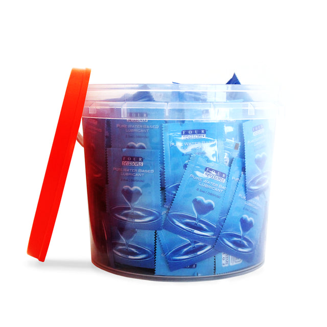 Four Seasons Bulk Water Based Lube Bowl 100PK